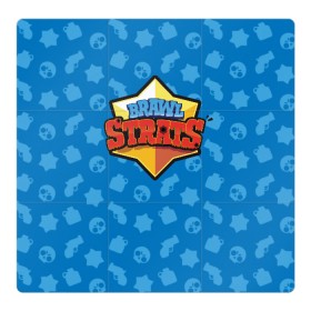 Магнитный плакат 3Х3 с принтом Brawl Stars в Курске, Полимерный материал с магнитным слоем | 9 деталей размером 9*9 см | brawl stars | jessie | leon | spike | бравл старс | джесси | леон | спайк