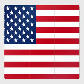 Магнитный плакат 3Х3 с принтом USA в Курске, Полимерный материал с магнитным слоем | 9 деталей размером 9*9 см | Тематика изображения на принте: usa | абстракция | америка | американский | герб | звезды | краска | символика сша | страны | сша | флаг | штаты