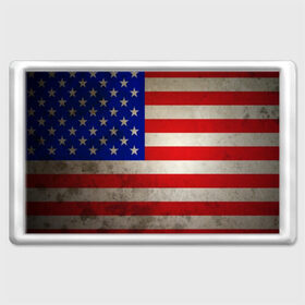 Магнит 45*70 с принтом Американский флаг в Курске, Пластик | Размер: 78*52 мм; Размер печати: 70*45 | Тематика изображения на принте: usa | абстракция | америка | американский | герб | звезды | краска | символика сша | страны | сша | флаг | штаты