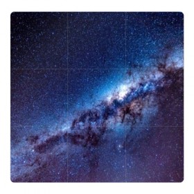 Магнитный плакат 3Х3 с принтом Млечный путь в Курске, Полимерный материал с магнитным слоем | 9 деталей размером 9*9 см | Тематика изображения на принте: 