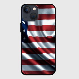 Чехол для iPhone 13 mini с принтом Символика Америки в Курске,  |  | usa | абстракция | америка | американский | герб | звезды | краска | символика сша | страны | сша | флаг | штаты
