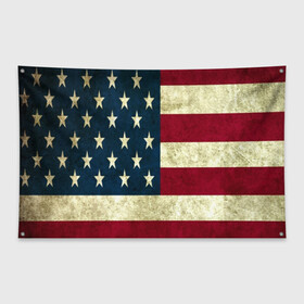 Флаг-баннер с принтом usa collection 2019 в Курске, 100% полиэстер | размер 67 х 109 см, плотность ткани — 95 г/м2; по краям флага есть четыре люверса для крепления | usa | абстракция | америка | американский | герб | звезды | краска | символика сша | страны | сша | флаг | штаты