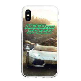 Чехол для iPhone XS Max матовый с принтом Need for Speed в Курске, Силикон | Область печати: задняя сторона чехла, без боковых панелей | games | most | nfs mw | off | payback | racing | rip | wanted | авто | вип | гонки | жажда скорости | класс | машины | нид | симулятор | фор