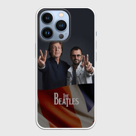 Чехол для iPhone 13 Pro с принтом The Beatles в Курске,  |  | Тематика изображения на принте: england | flag | group | music | rock | the beatles | битлз | группа | музыка