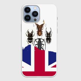 Чехол для iPhone 13 Pro Max с принтом Жуки в Курске,  |  | england | flag | the beatles | англия | жуки | флаг