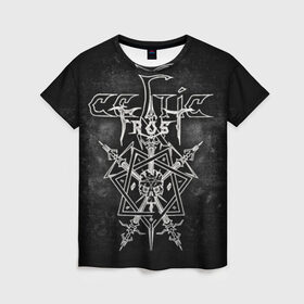 Женская футболка 3D с принтом Celtic Frost в Курске, 100% полиэфир ( синтетическое хлопкоподобное полотно) | прямой крой, круглый вырез горловины, длина до линии бедер | black metal | celtic frost | death metal | блэк метал | глэм метал | готик метал | группы | дарк метал | дум метал | дэт метал | метал | музыка | рок | трэш метал