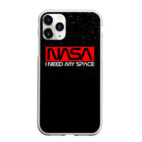 Чехол для iPhone 11 Pro Max матовый с принтом NASA (НА СПИНЕ) в Курске, Силикон |  | Тематика изображения на принте: galaxy | nasa | space | space company | star | астрономия | галактика | звезды | космическая компания | космос | наса