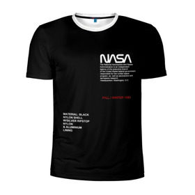 Мужская футболка 3D спортивная с принтом NASA | НАСА в Курске, 100% полиэстер с улучшенными характеристиками | приталенный силуэт, круглая горловина, широкие плечи, сужается к линии бедра | galaxy | nasa | space | space company | star | астрономия | галактика | звезды | космическая компания | космос | наса