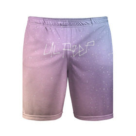 Мужские шорты 3D спортивные с принтом LIL PEEP в Курске,  |  | Тематика изображения на принте: lil peep | lil prince | logo | music | rap | зарубежная музыка | зарубежные | лил пип | лого | маленький принц | музыка | реп