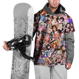 Накидка на куртку 3D с принтом Real 3D Ahegao cosplay в Курске, 100% полиэстер |  | ahegao | anime | cosplay | ахегао | коллаж | косплей | паттрен | фото