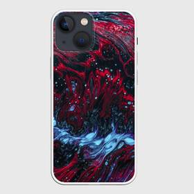 Чехол для iPhone 13 mini с принтом Всплеск Красного в Курске,  |  | abstraction | neon | red devil | storm | trend | water | абстракция | буря | весна | вода | всплеск | зима | краска | краски | красный | лето | мода | неон | неоновые цвета | осень | природа | сила | стиль | тренды | шторм | яркие