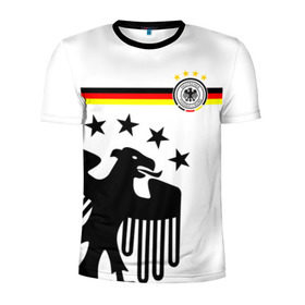 Мужская футболка 3D спортивная с принтом Сборная Германии в Курске, 100% полиэстер с улучшенными характеристиками | приталенный силуэт, круглая горловина, широкие плечи, сужается к линии бедра | deutsche | deutschland | die mannschaft | germany | германия | немецкая сборная | сборная | сборная гемании по футболу | сборная германии | форма | футбол