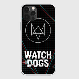 Чехол для iPhone 12 Pro с принтом WATCH DOGS в Курске, силикон | область печати: задняя сторона чехла, без боковых панелей | action | ct os | ded sec | fox | gamer | glitch | hacker | player | watch dogs | watch dogs 2 | глитч | знак лиса | игра | компьютерная игра | хакер