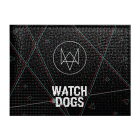 Обложка для студенческого билета с принтом WATCH DOGS в Курске, натуральная кожа | Размер: 11*8 см; Печать на всей внешней стороне | action | ct os | ded sec | fox | gamer | glitch | hacker | player | watch dogs | watch dogs 2 | глитч | знак лиса | игра | компьютерная игра | хакер