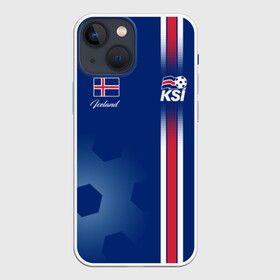 Чехол для iPhone 13 mini с принтом Сборная Исландии в Курске,  |  | iceland | iseland | исландия | сборная | сборная исландии | сборная исландии по футболу | сборные | форма | футбол | чемпионат мира по футболу