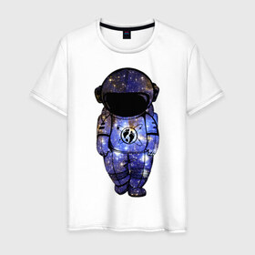 Мужская футболка хлопок с принтом космос в Курске, 100% хлопок | прямой крой, круглый вырез горловины, длина до линии бедер, слегка спущенное плечо. | астрономия | вселенная | галактика | графика | звезды | инопланетяне | космос | нло