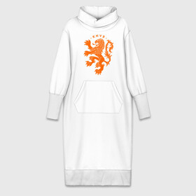 Платье удлиненное хлопок с принтом Сборная Голландии в Курске,  |  | holland | nederland | netherlands | голландия | нидерланды | сборная голландии | сборная голландии по футболу | сборная нидерландов | форма | футбольные сборные | чемпионат