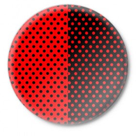 Значок с принтом ГОРОШЕК в Курске,  металл | круглая форма, металлическая застежка в виде булавки | balls | circles | geometry | mode | pattern | texture | геометрия | круги | кружки | мода | овал | паттерн | текстура | шарики