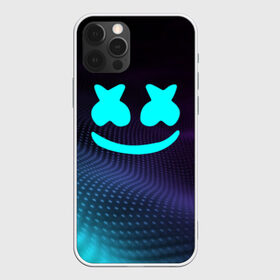 Чехол для iPhone 12 Pro Max с принтом MARSHMELLO в Курске, Силикон |  | Тематика изображения на принте: dj | marshmello | usa | америка | клубная музыка | маршмелло | музыка | музыкант