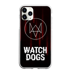 Чехол для iPhone 11 Pro матовый с принтом WATCH DOGS в Курске, Силикон |  | action | ct os | ded sec | fox | gamer | glitch | hacker | player | watch dogs | watch dogs 2 | глитч | знак лиса | игра | компьютерная игра | хакер