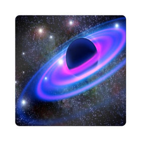 Магнит виниловый Квадрат с принтом САТУРН в Курске, полимерный материал с магнитным слоем | размер 9*9 см, закругленные углы | Тематика изображения на принте: galaxy | nebula | space | star | абстракция | вселенная | галактика | звезда | звезды | космический | планеты