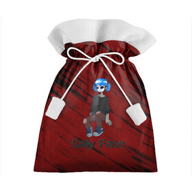 Подарочный 3D мешок с принтом SALLY FACE в Курске, 100% полиэстер | Размер: 29*39 см | blue | diane | face | fisher | gizmo | henry | johnson | killer | larry | sally | генри | гизмо | джонсон | диана | ларри | лицо | парень в маске | салли | фейс | фишер