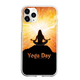 Чехол для iPhone 11 Pro Max матовый с принтом International Yoga Day в Курске, Силикон |  | 21 июня | day | energy | girl | international | ju | lightning | lotus | meditation | mountain | pose | silhouette | sky | space | stars | universe | woman | yoga | yogi | вселенная | гора | девушка | день | женщина | звёзды | йог | йоги | космос | лотос 