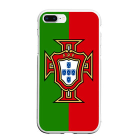 Чехол для iPhone 7Plus/8 Plus матовый с принтом Сборная Португалии в Курске, Силикон | Область печати: задняя сторона чехла, без боковых панелей | portugal | криштиану роналду | португалия | португальская сборная | сборная португалии | сборная португалии по футболу | форма | футбол | чемпионат