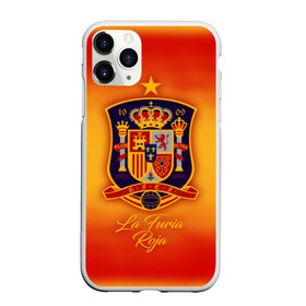 Чехол для iPhone 11 Pro матовый с принтом Сборная Испании в Курске, Силикон |  | espana | la furia roja | spain | испания | красная фурия | сборная испании | сборная испании по футболу | сборные | форма | футбол | чемпионат