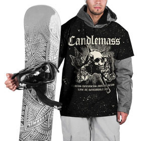 Накидка на куртку 3D с принтом Candlemass в Курске, 100% полиэстер |  | Тематика изображения на принте: doom | metal | группы | дум | дум метал | метал | музыка | рок