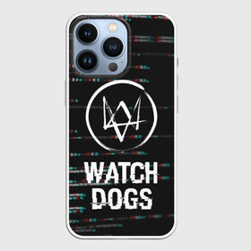 Чехол для iPhone 13 Pro с принтом WATCH DOGS в Курске,  |  | action | ct os | ded sec | fox | game | gamer | glitch | hacker | player | watch dogs | watch dogs 2 | глитч | знак лиса | игра | компьютерная игра | маркус | хакер