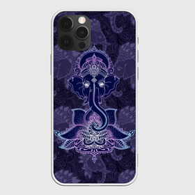 Чехол для iPhone 12 Pro Max с принтом Ганеша в Курске, Силикон |  | character | deity | elephant | flower | ganesh | god | head | hinduism | jewels | lord | lotus | mohawk | ornament | pattern | well being | wisdom | благополучие | бог | божество | владыка | ганеша | голова | драгоценности | индуизм | ирокез | лотос | муд