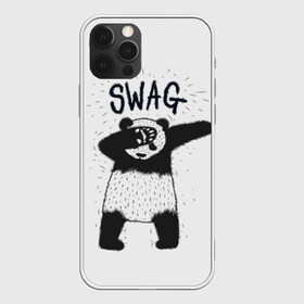 Чехол для iPhone 12 Pro Max с принтом Swag Panda в Курске, Силикон |  | Тематика изображения на принте: animal | art | authority | bear | dab | drawing | gesture | graphics | indisputable | panda | swag | wild | авторитет | графика | даб | дикий | жест | животное | искусство | медведь | непререкаемый | панда | рисунок | свэг