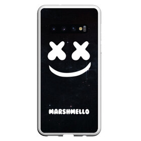 Чехол для Samsung Galaxy S10 с принтом Marshmello Cosmos в Курске, Силикон | Область печати: задняя сторона чехла, без боковых панелей | Тематика изображения на принте: dj | marshmello | usa | америка | клубная музыка | мармело | маршмелло | маршмеллоу | музыка | музыкант