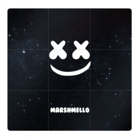 Магнитный плакат 3Х3 с принтом Marshmello Cosmos в Курске, Полимерный материал с магнитным слоем | 9 деталей размером 9*9 см | dj | marshmello | usa | америка | клубная музыка | мармело | маршмелло | маршмеллоу | музыка | музыкант