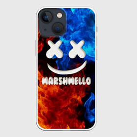 Чехол для iPhone 13 mini с принтом Marshmello Fire в Курске,  |  | dj | fire | marshmello | usa | америка | вода | клубная музыка | мармело | маршмелло | маршмеллоу | музыка | музыкант | огонь