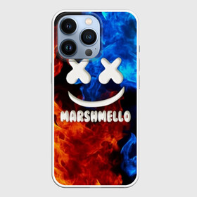 Чехол для iPhone 13 Pro с принтом Marshmello Fire в Курске,  |  | dj | fire | marshmello | usa | америка | вода | клубная музыка | мармело | маршмелло | маршмеллоу | музыка | музыкант | огонь