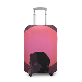 Чехол для чемодана 3D с принтом Райан Гослинг в Курске, 86% полиэфир, 14% спандекс | двустороннее нанесение принта, прорези для ручек и колес | бегущий по лезвию | райан гослинг