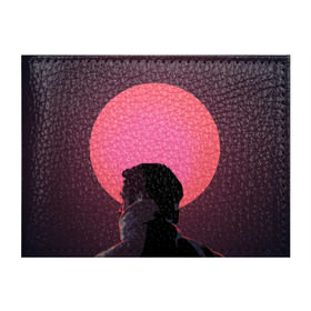 Обложка для студенческого билета с принтом Райан Гослинг в Курске, натуральная кожа | Размер: 11*8 см; Печать на всей внешней стороне | Тематика изображения на принте: бегущий по лезвию | райан гослинг