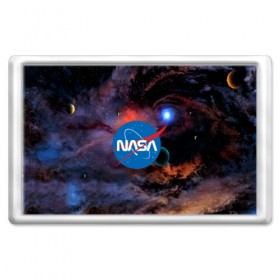 Магнит 45*70 с принтом NASA в Курске, Пластик | Размер: 78*52 мм; Размер печати: 70*45 | galaxy | nasa | nebula | space | star | абстракция | вселенная | галактика | звезда | звезды | космический | наса | планеты