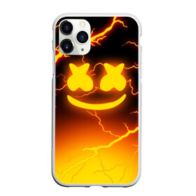 Чехол для iPhone 11 Pro матовый с принтом THUNDER MELLO в Курске, Силикон |  | Тематика изображения на принте: dj | marshmello | thunder | usa | америка | клубная музыка | маршмелло | молнии | музыка | музыкант