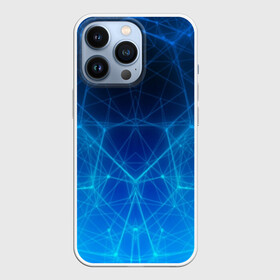 Чехол для iPhone 13 Pro с принтом НЕОНОВАЯ ЗАЩИТА в Курске,  |  | abstraction | cyber | cyberpunk | future | geometry | hexagon | neon | techno | texture | абстракция | броня | геометрия | кибер | краски | неон | неоновый | сетка | соты | стальная броня | текстура | шестигранники