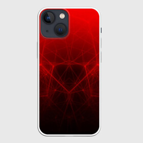 Чехол для iPhone 13 mini с принтом ГОЛОГРАФИЧЕСКАЯ ЗАЩИТА в Курске,  |  | abstraction | cyber | cyberpunk | future | geometry | hexagon | neon | techno | texture | абстракция | броня | геометрия | кибер | краски | неон | неоновый | сетка | соты | стальная броня | текстура | шестигранники