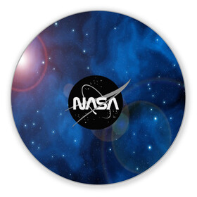 Коврик для мышки круглый с принтом NASA SPACE в Курске, резина и полиэстер | круглая форма, изображение наносится на всю лицевую часть | galaxy | nasa | nebula | space | star | абстракция | вселенная | галактика | звезда | звезды | космический | наса | планеты
