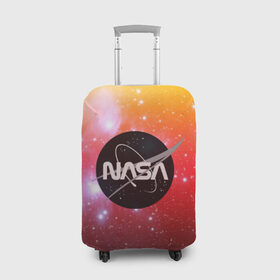 Чехол для чемодана 3D с принтом NASA в Курске, 86% полиэфир, 14% спандекс | двустороннее нанесение принта, прорези для ручек и колес | galaxy | nasa | nebula | space | star | абстракция | вселенная | галактика | звезда | звезды | космический | наса | планеты
