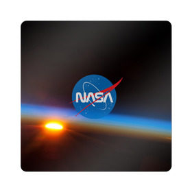 Магнит виниловый Квадрат с принтом NASA SPACE в Курске, полимерный материал с магнитным слоем | размер 9*9 см, закругленные углы | galaxy | nasa | nebula | space | star | абстракция | вселенная | галактика | звезда | звезды | космический | наса | планеты