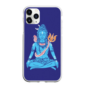 Чехол для iPhone 11 Pro матовый с принтом Шива в Курске, Силикон |  | blue | cobra | destroyer | destruction | gods | great | hinduism | india | meditation | om | peace | power | religion | shiva | trident | yoga | боги | великий | власть | знание | индия | индуизм | йога | кайлас | кобра | медитация | ом | разрушение | раз