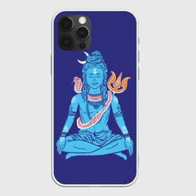 Чехол для iPhone 12 Pro Max с принтом Шива в Курске, Силикон |  | blue | cobra | destroyer | destruction | gods | great | hinduism | india | meditation | om | peace | power | religion | shiva | trident | yoga | боги | великий | власть | знание | индия | индуизм | йога | кайлас | кобра | медитация | ом | разрушение | раз