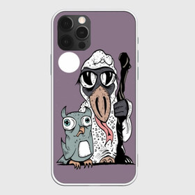 Чехол для iPhone 12 Pro Max с принтом Ворона и сова в Курске, Силикон |  | birds | cool | crow | eyes | funny | moon | owl | pajamas | staff | stars | wisdom | ворона | глаза | звезды | луна | мудрость | пижама | посох | прикольно | птицы | смешно | сова