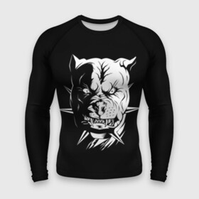 Мужской рашгард 3D с принтом Питбуль в Курске,  |  | angry | animals | authority | breed | cool | dog | fangs | fight | head | illustration | inscription | m | pitbull | supreme | swag | teeth | wild | авторитет | бойцовый | верховный | голова | дикий | животные | злой | зубы | иллюстрация | клыки | крутой 